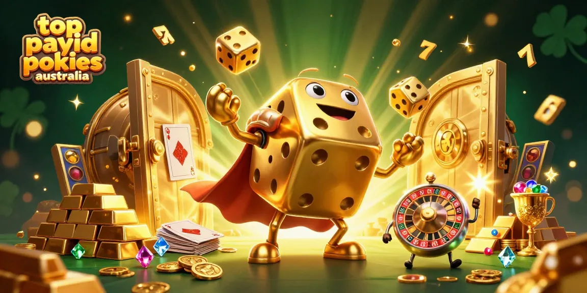 Experience the excitement of top payid pokies australia in 3D, showcasing vibrant visuals.